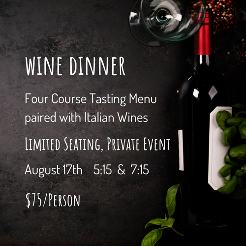 Italian Wine Dinner